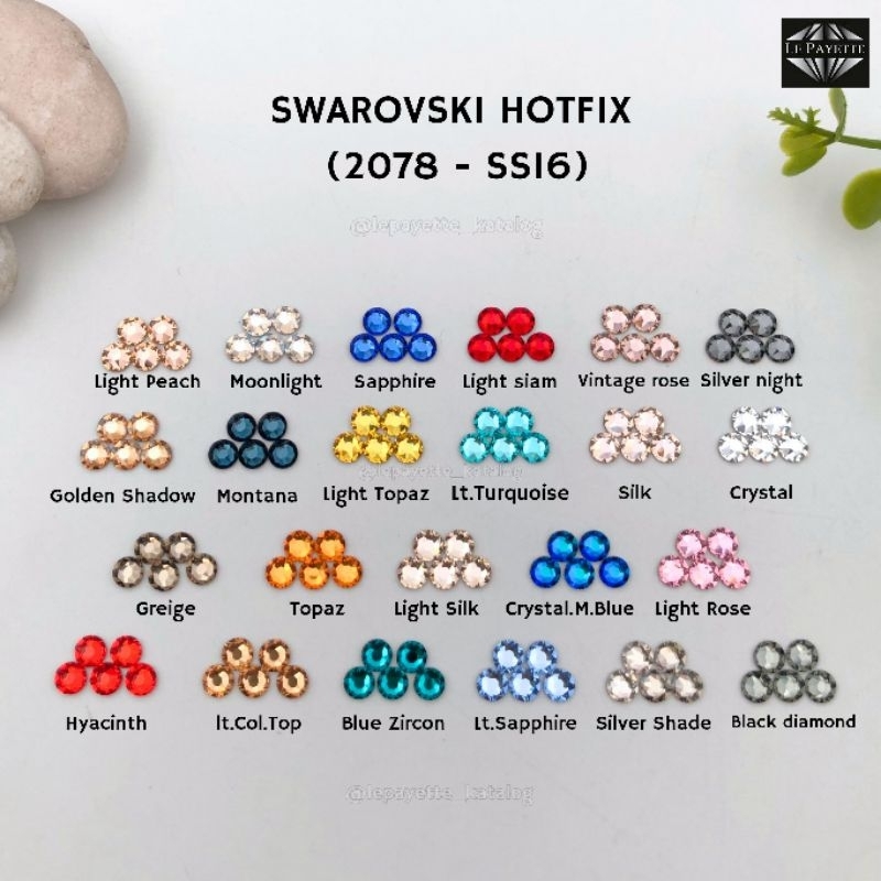 (GROSSAN) SWAROVSKI HOTFIX/TEMPEL SS.16