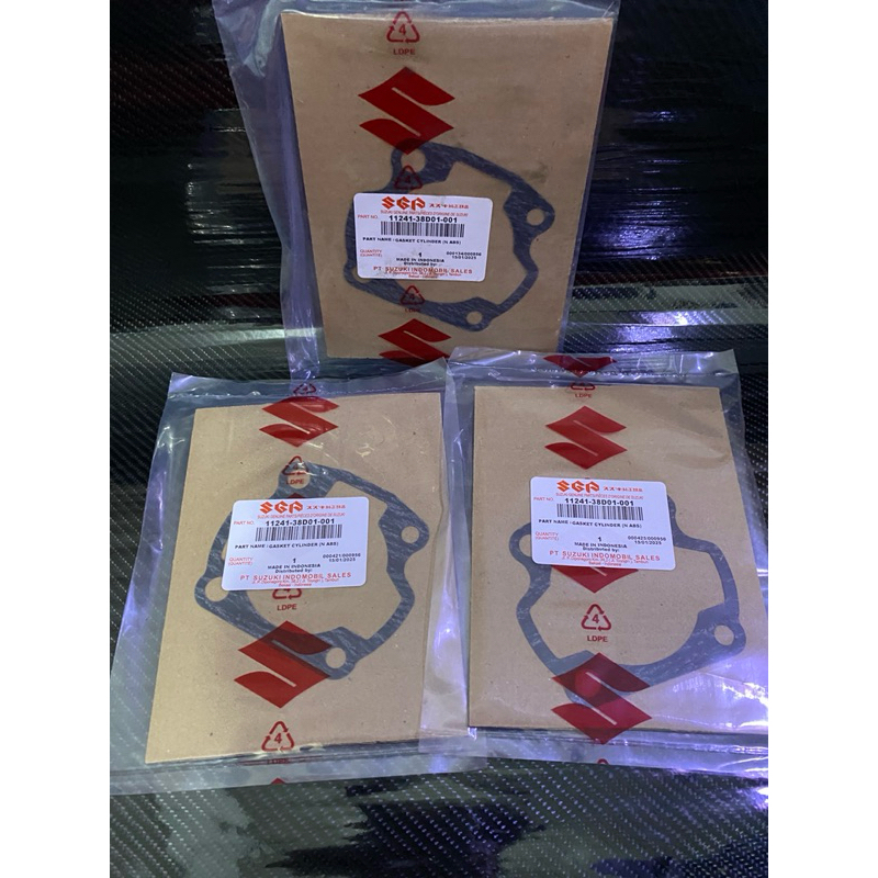 GASKET PAKING BLOK SATRIA 2TAK ORIGINAL SGP