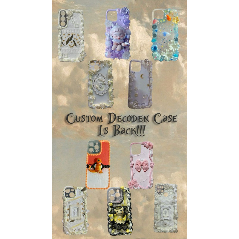 Custom Decoden Case | Aesthetic Phonecase