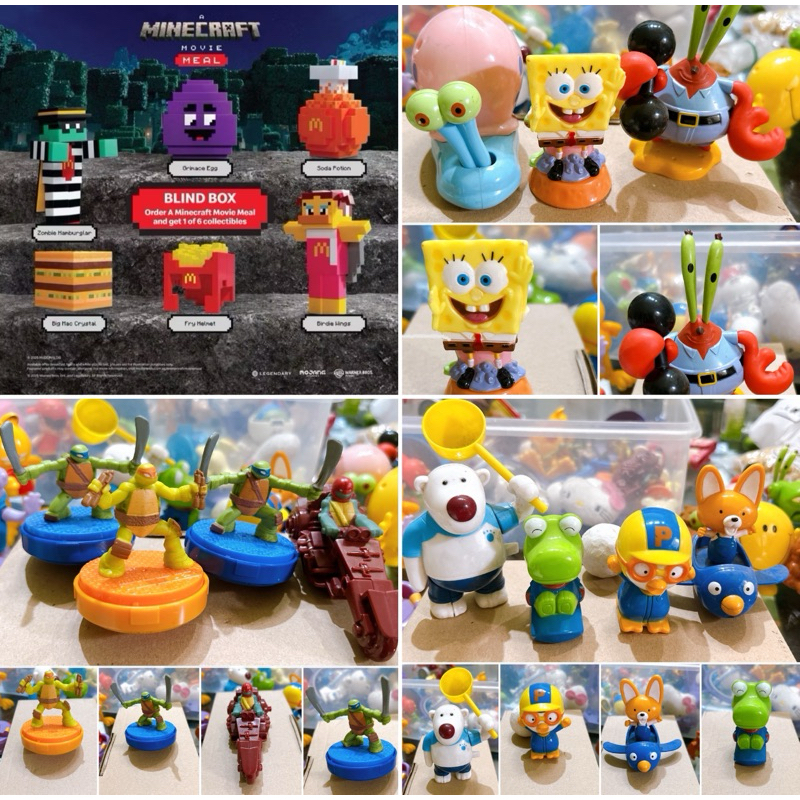 Mainan Anak Hadiah Happy Meal Meals McD McDonald Toy McDonalds Toys McDonald's Baru New Original Ter