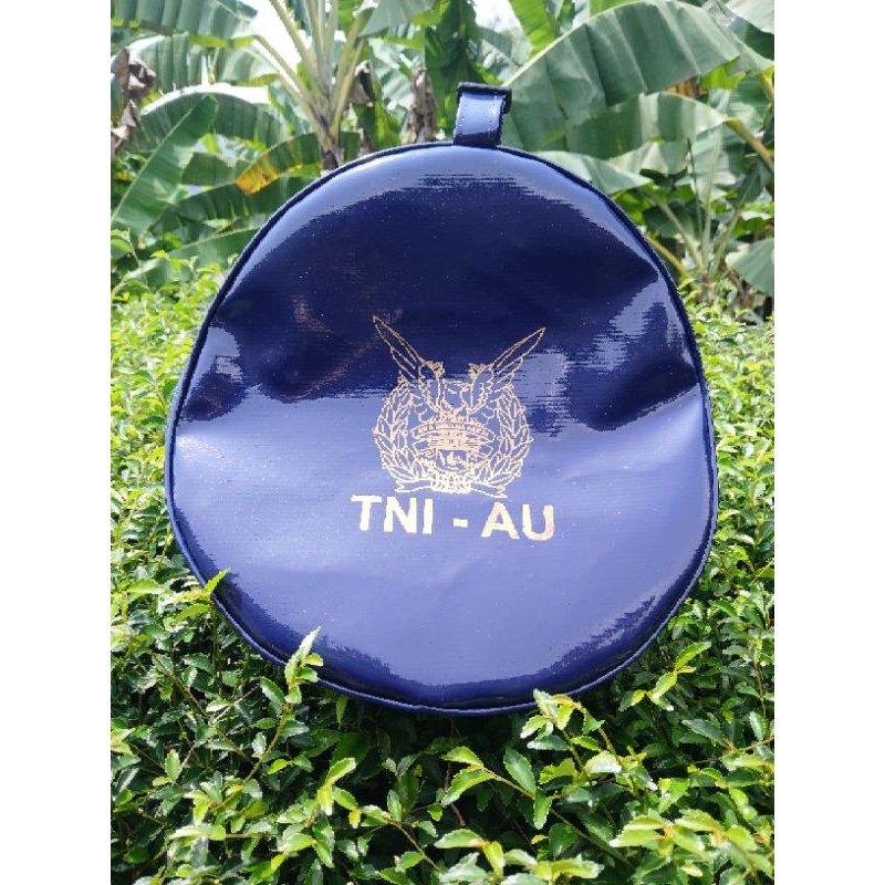 Tas pet TNI AU biru dongker perlengkapan