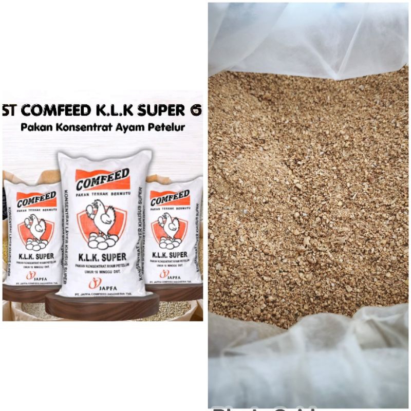 konsentrat pakan ayam ras petelur comfeed k.l.k 10 kg
