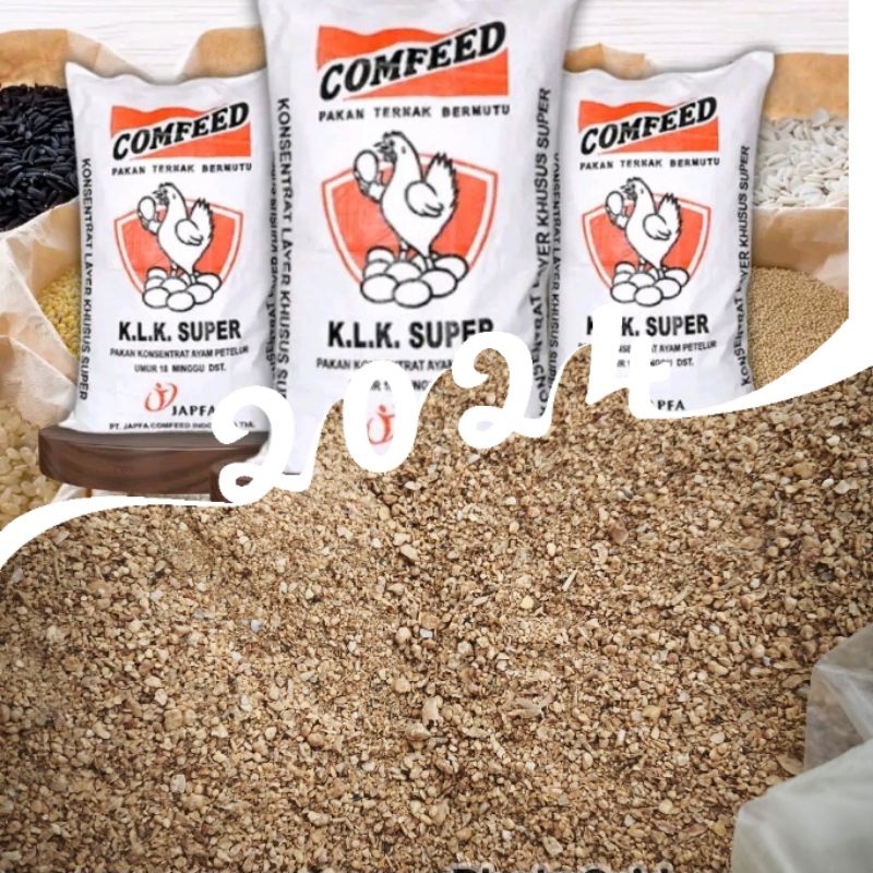 Comfeed pakan ayam bebek entok ras petelur k.l.k 500 gram
