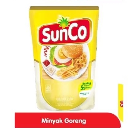 

sunco minyak goreng 2 liter