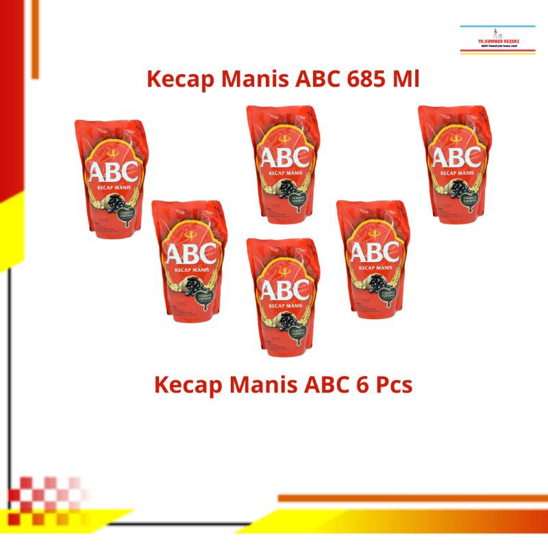 

[PAKET HEMAT ISI 6] Kecap Manis ABC 685 Ml Refill Pouch PROMO MURAH/ ABC Kecap Manis 685 Ml Refill PROMO MURAH