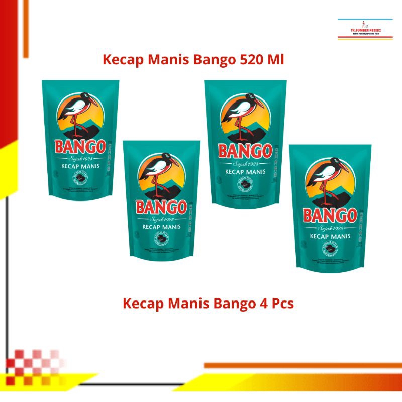 

[PAKET HEMAT ISI 4] Kecap Manis Bango 520 Ml PROMO MURAH/ Bango Kecap Manis 520 Ml PROMO MURAH