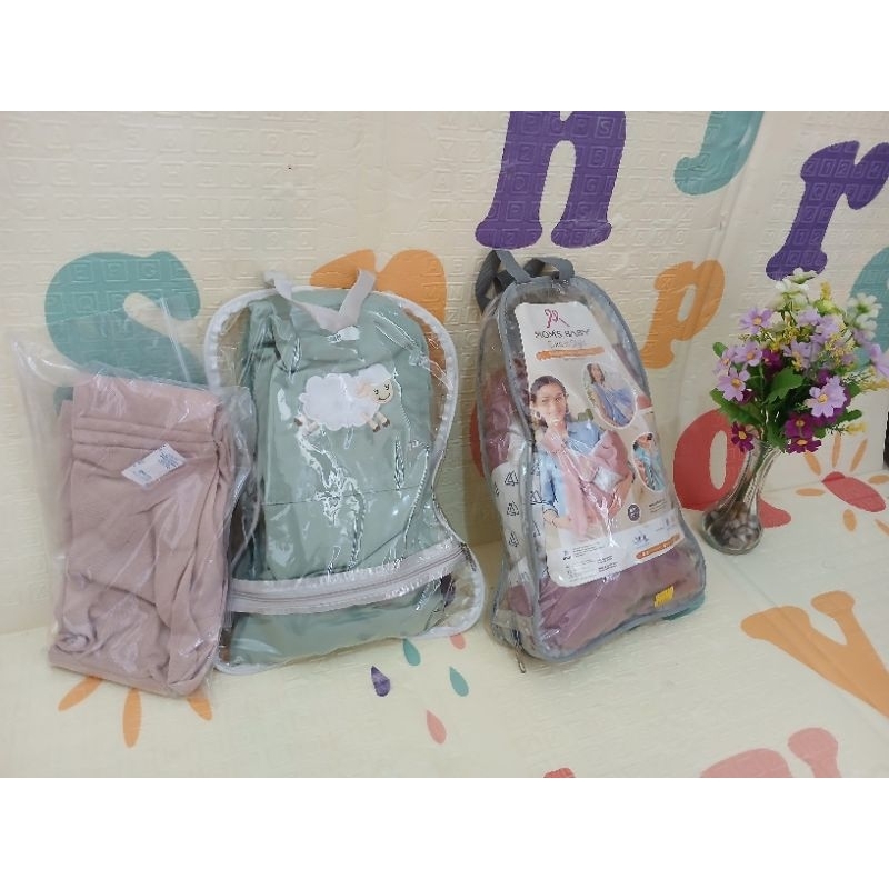 PRELOVED GENDONGAN SAMPING / M SHAPE / DIALOGUE BABY / MOMS BABY / TIMANG