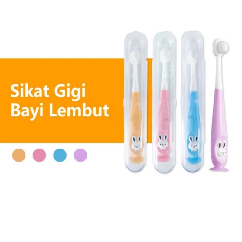 Sikat gigi lembut anak 1-12tahun/sikat gigi bayi