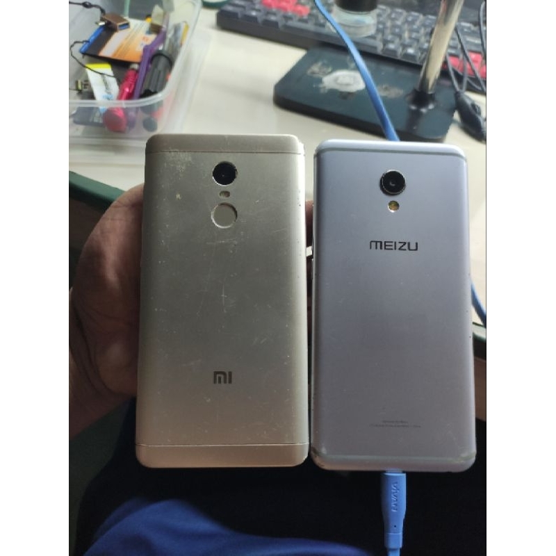 Xiaomi Redmi Note 4 Normal Unit minus LCD dan MEIZU M5 Note Minus LCD