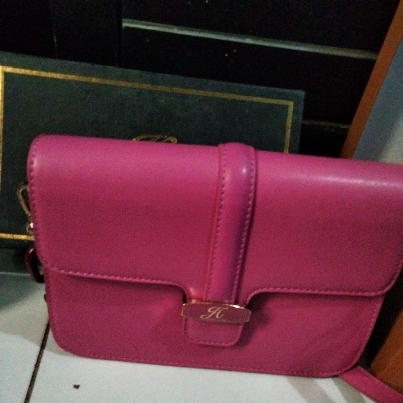 tas pink fuschia JS