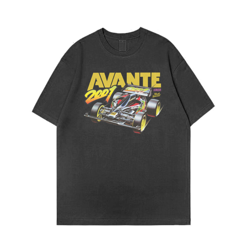 Kaos Tamiya Mini 4WD Avante 2001 Black Special