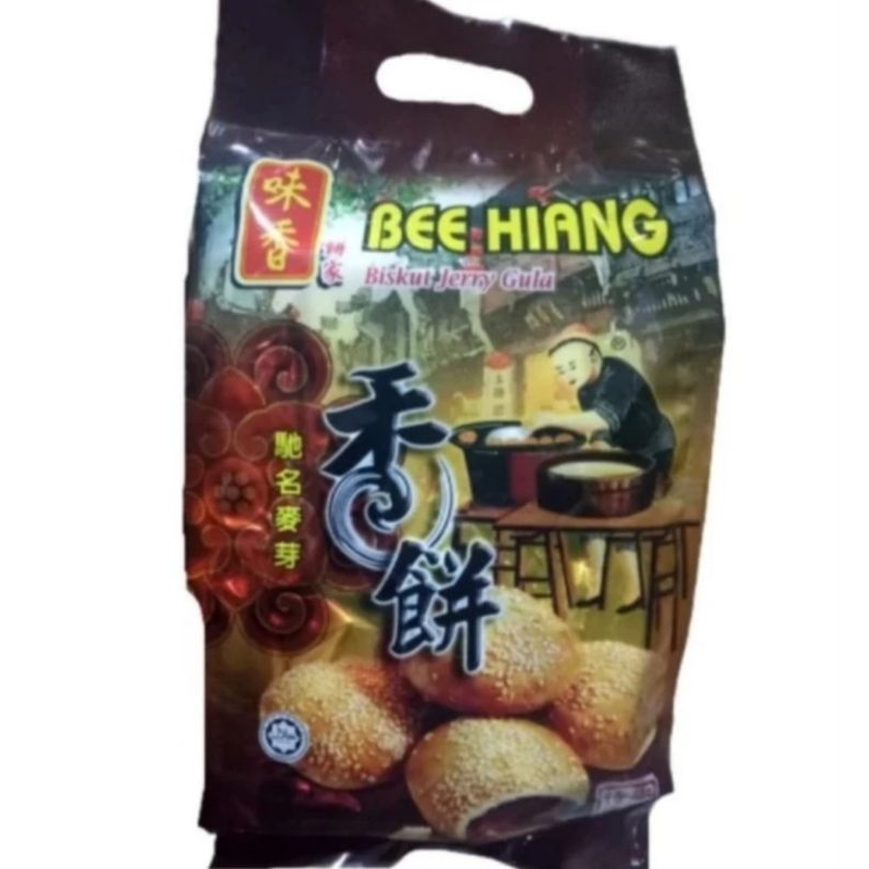 

Bee Hiang Biskuit Jerry Gula / Bee Hiang Heong Pia Hio Pia Hiopia 360g
