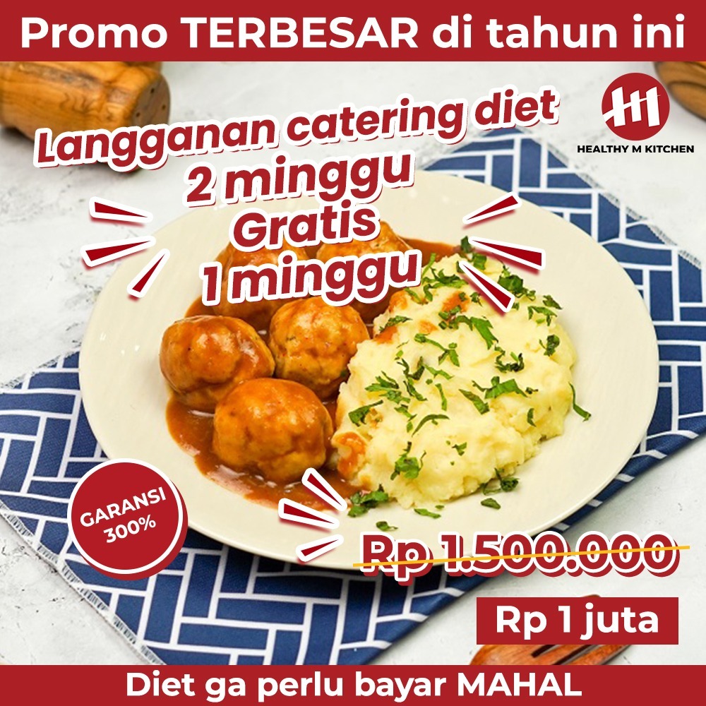 

[GRATIS 1 MINGGU] 2 Weeks Healthy Catering | Makanan Diet Sehat | Rendah Kalori