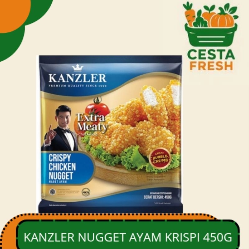 

KANZLER Chicken Nugget Crispy 450g