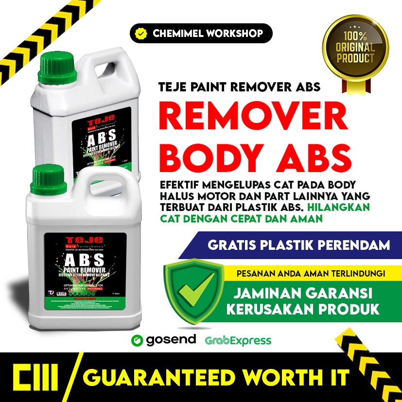 Paint Remover Abs Paint remover body halus paint remover plastik perontok cat body abs remover abs