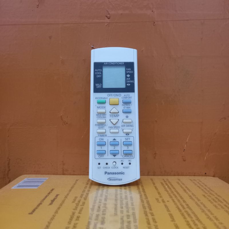 REMOTE AC PANASONIC INVERTER ECONAVI ORIGINAL