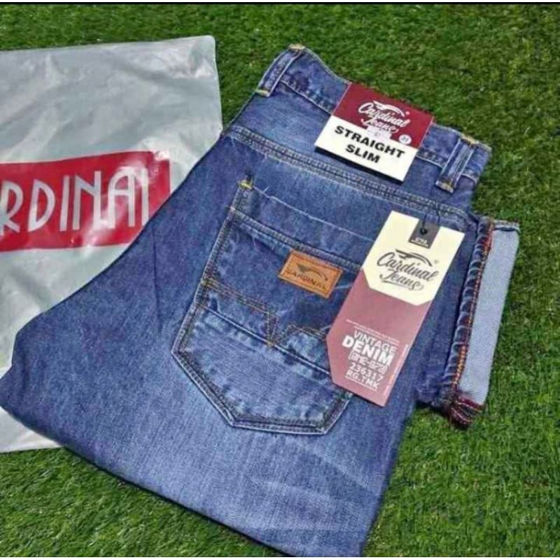 Celana jeans panjang CARDINAL original //Celana jeans pria //celana jeans panjang cardinal standar