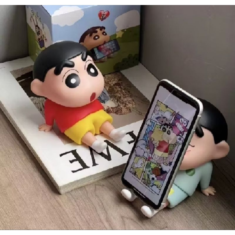 holder hp dudukan hp karakter boneka Shinchan