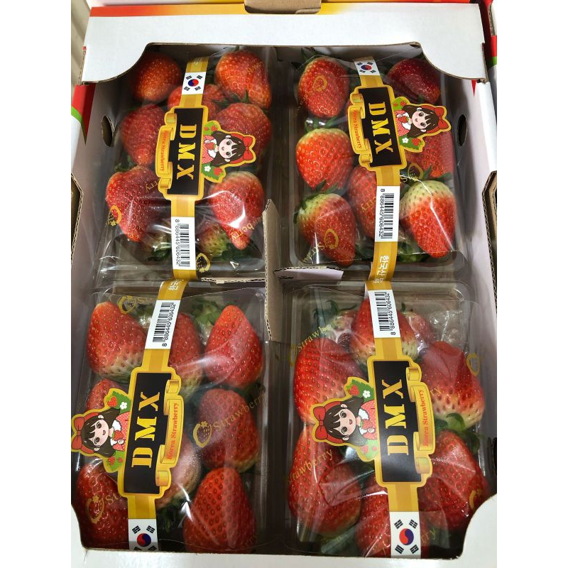 

Strawbery Korea Asli 1pax +/-330Gram FRESH