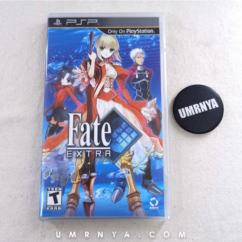 PSP UMD Kaset Fate/Extra CD Disk Game PS Games Playstation Portable