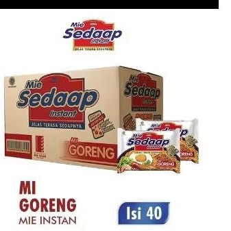 

Mie sedaap Mie instan goreng 40x90 gr
