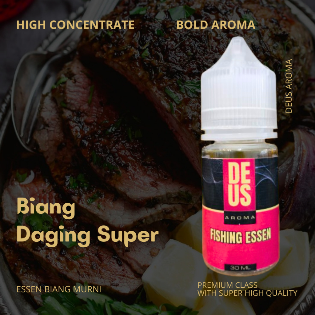 Essen Biang Deus DAGING SUPER Untuk Memancing Bawal Lele Patin Mas Nila