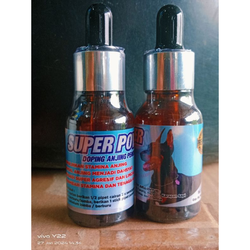 DOPING ANJING PEMBURU & AYAM BANGKOK15ML