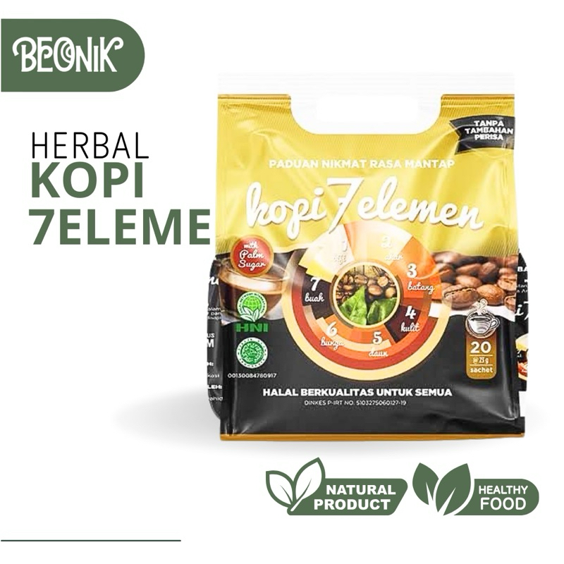 

Kopi 7 Elemen Premium 10 Sachet All Varian