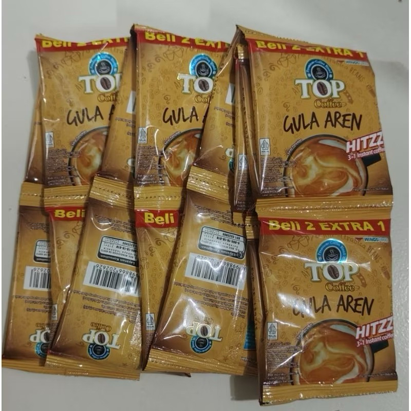 

Top Kopi Gula Aren [10+5 Sachet/Renceng] KOPI TOP GULA AREN RENCENGAN PROMO TOP COFFE GULA AREN ( beli 10 gratis 5 )