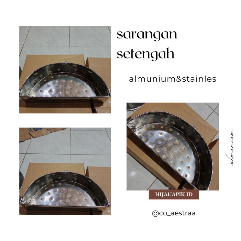 (Part 1)Sarangan Setengah/Saringan Kuah Bakso Dandang bakso/Sekat Wajan