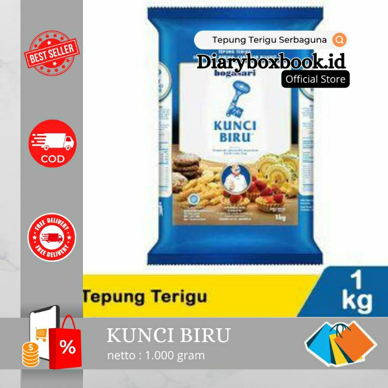 

DDD | TEPUNG TERIGU SERBAGUNA | SEGITA BIRU | CAKRA KEMBAR | KUNCI BIRU