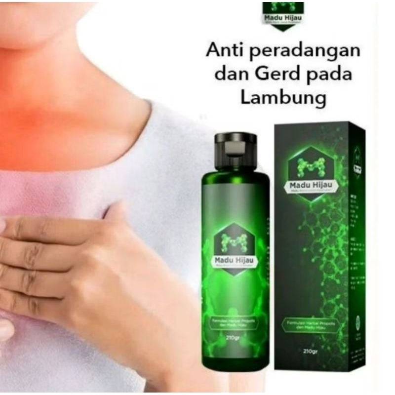 

BEST SELLER MADU HIJAU ATASI GERD 210ML
