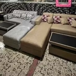 sofa L slonjoran sofa L minimalis sofa ruang tamu sofa Palembang sofa termurah di Palembang