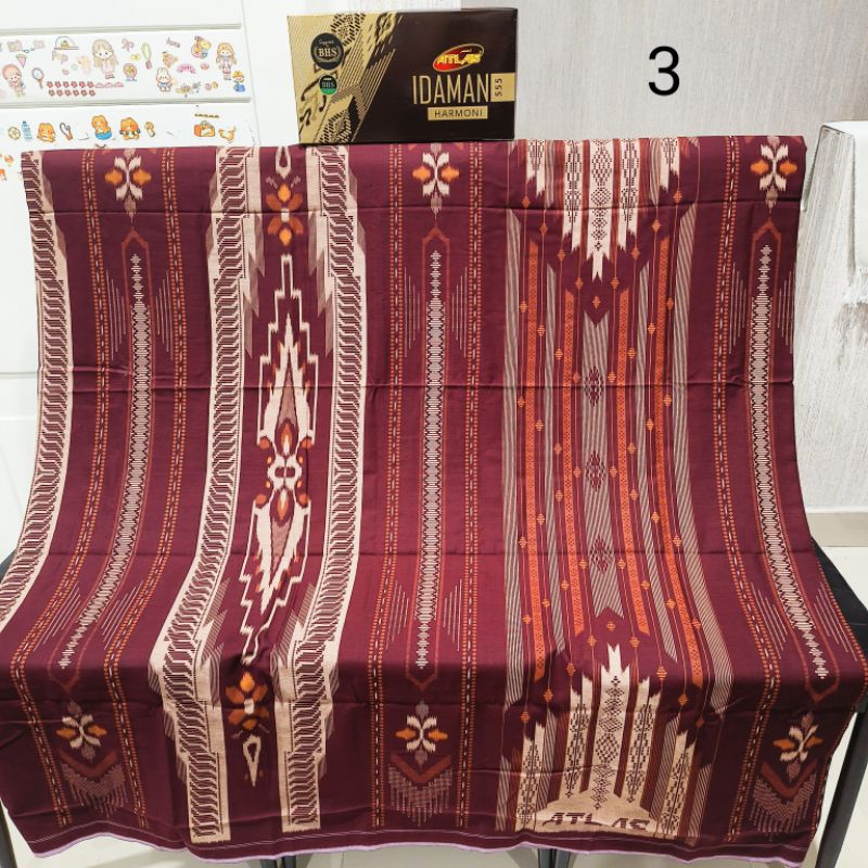 SARUNG ATLAS IDAMAN KEMBANG dan HARMONI Ecer/Grosir