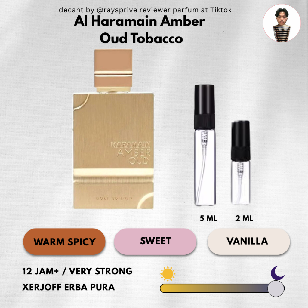 Decant Parfum Al Haramain Amber Oud Tobacco