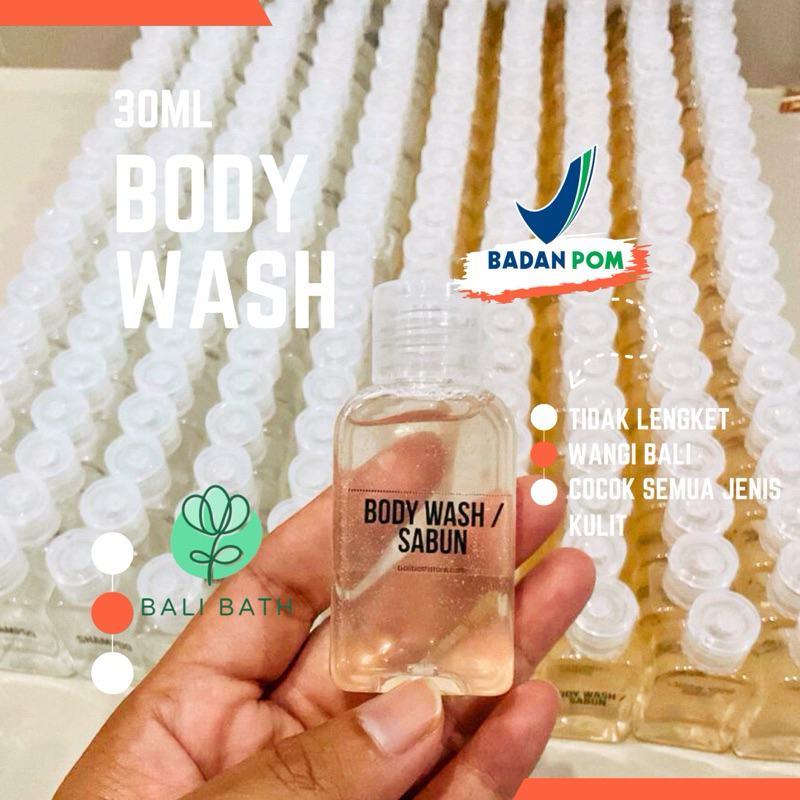 Sabun Cair 30gr mini Amenities Hotel Premium Villa Bali Kemasan Beda Unik Premium Tidak Murahan Harg
