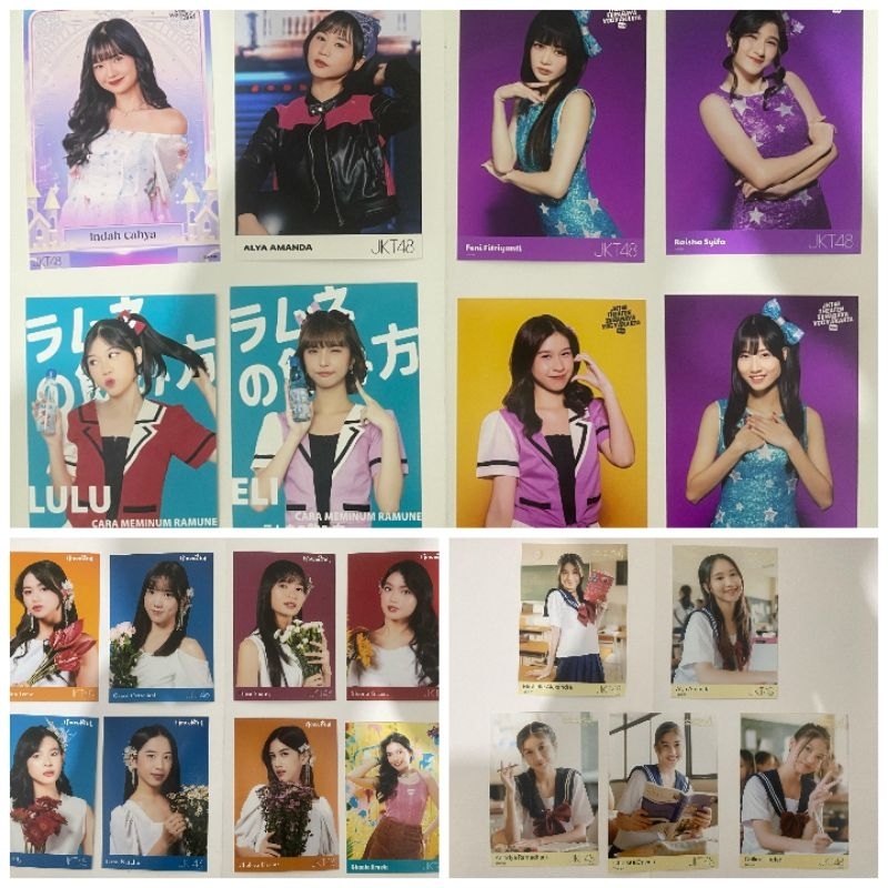 Photopack JKT48 Wonderland // Photopack JKT48 Road To Sousenkyou // PP Ramune // PP Theater Sementar