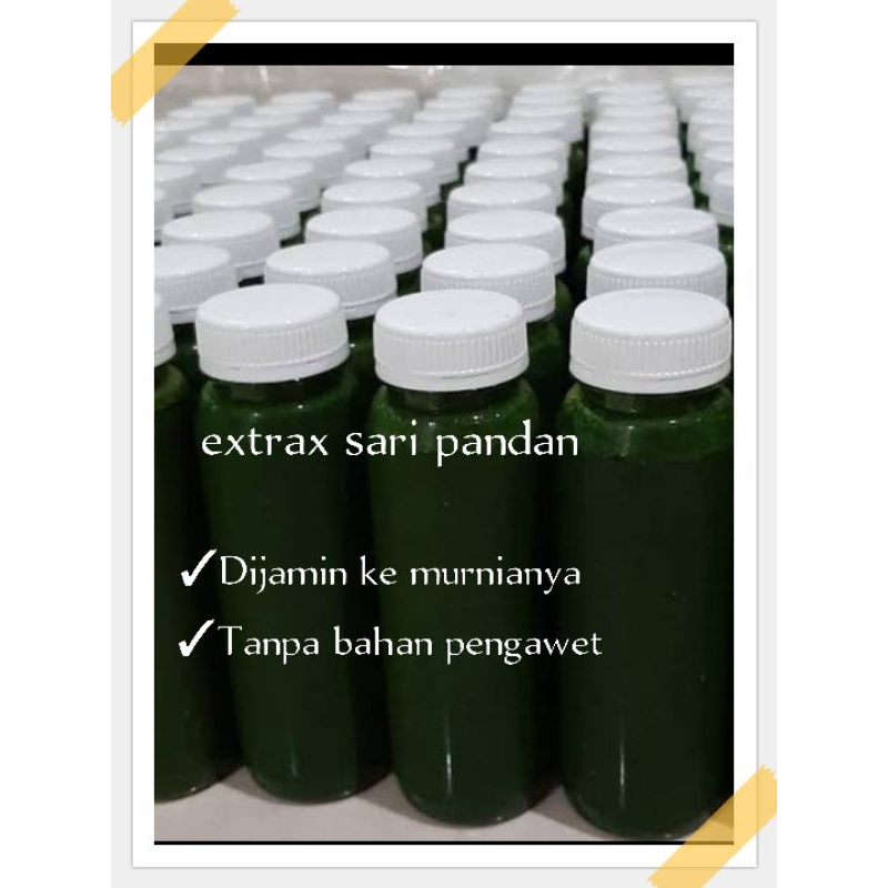 

Sari pandan/endapan air pandan,100%murni tanpa bahan pengawet
