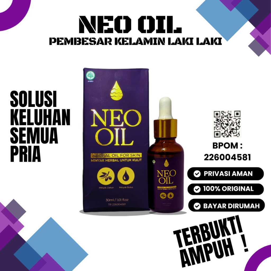 NEO OIL HERBAL oba pembesar kelamin laki laki minyak pembesar alat kelamin pria HERBAL OIL pembesar 