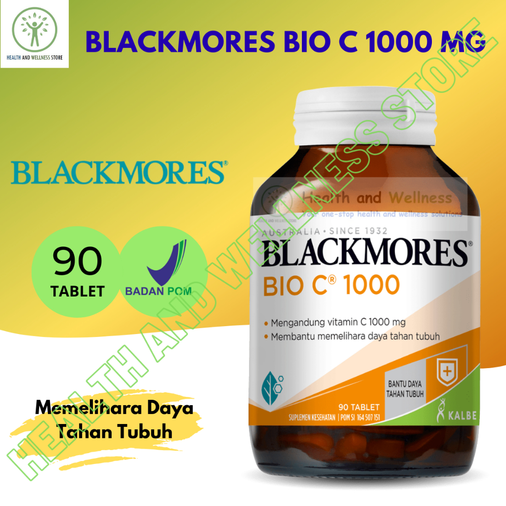 Blackmores Bio C 1000 Mg  90 Tablet Vitamin C Vit C Imun Tubuh
