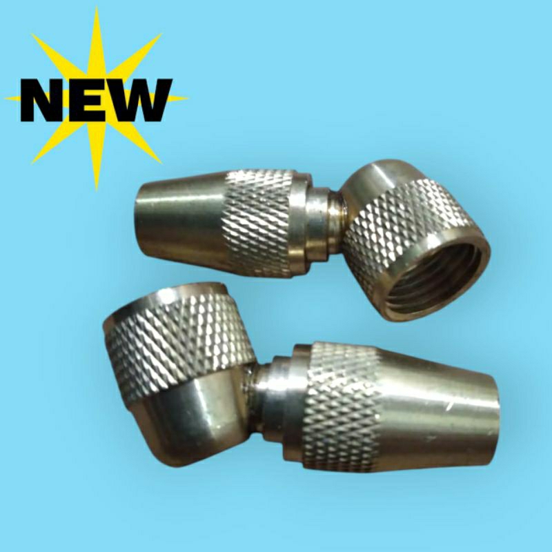 Nozle sprayer lubang 1 bengkok kuningan kabut