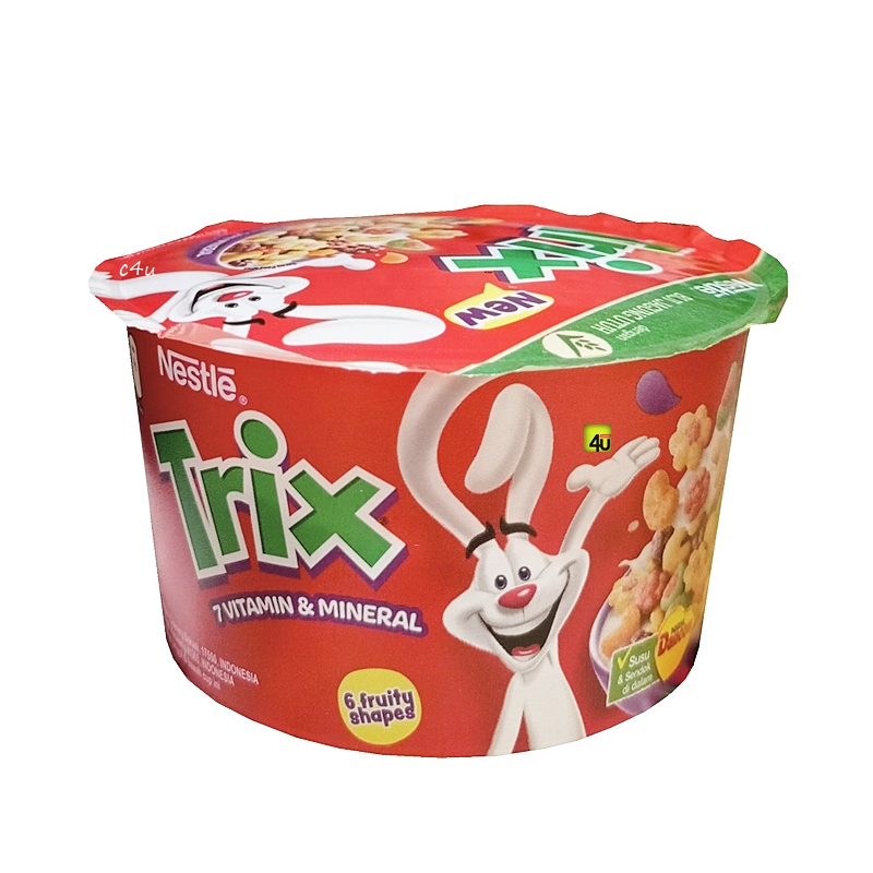 

Nestle trix sereal rasa buah cup 30 gram