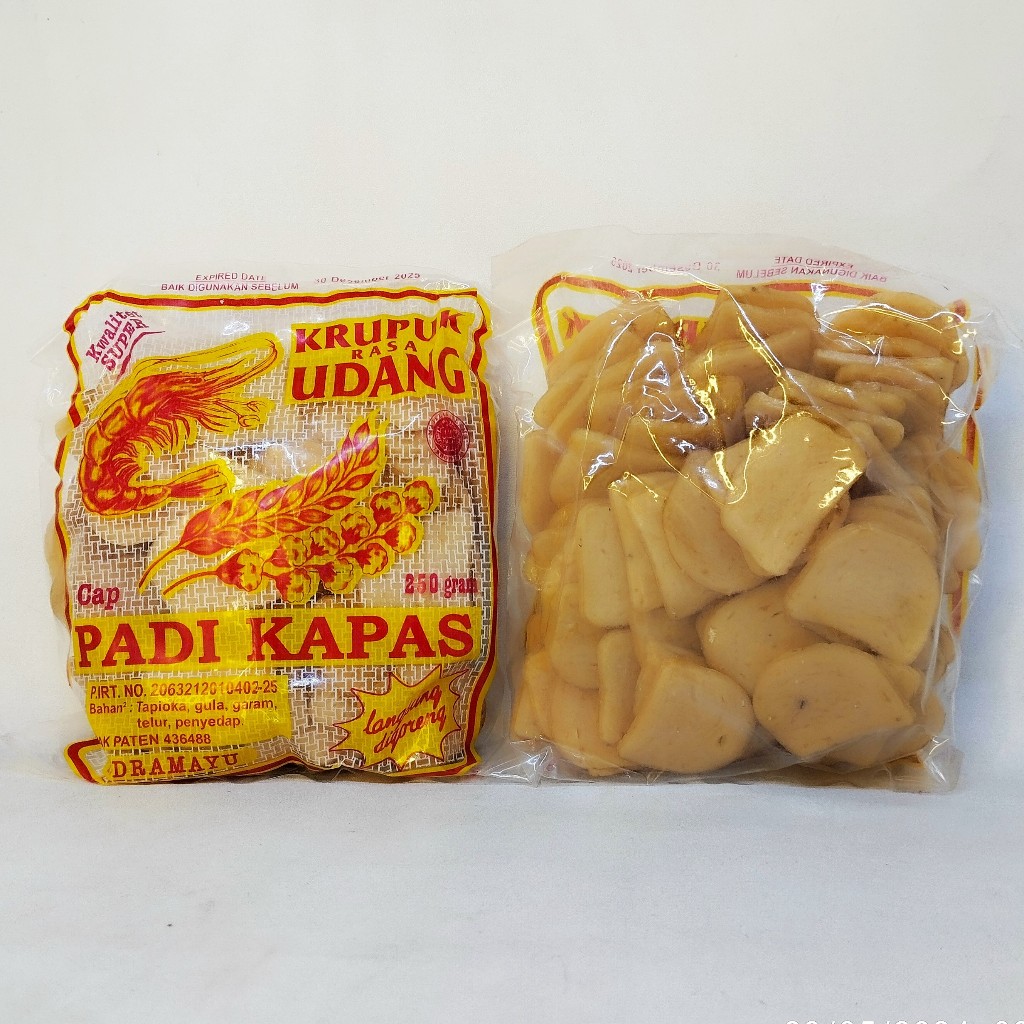 

Kuliner Top - Kerupuk Udang Padi Kapas Sedang Tanpa Jemur Gurih Renyah 1040225