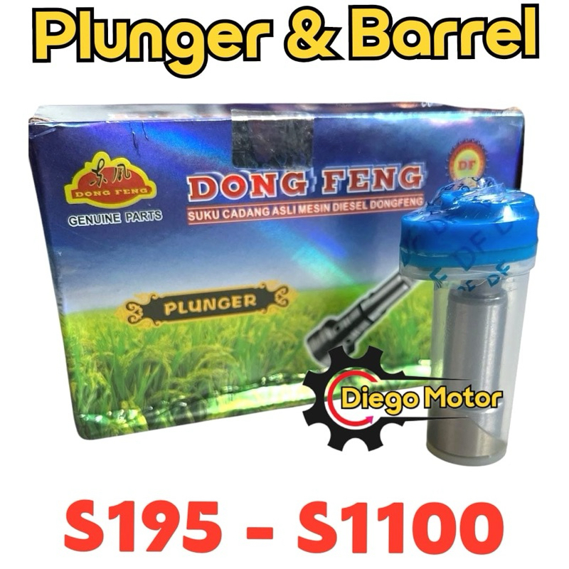 S195 S1100 Plunger Isi Bosh Pump Mesin Diesel Dongfeng Jiangdong 12PK 16PK