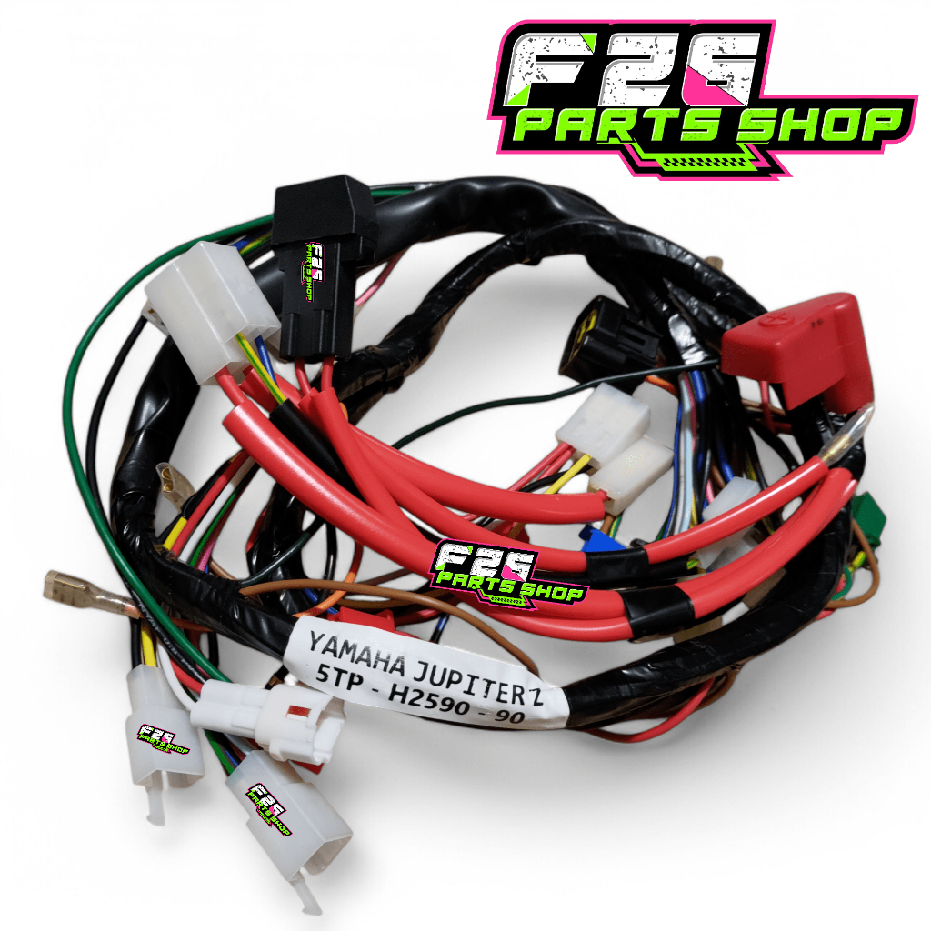 Kabel Body Utama + Aki Positif Set Jupiter Z Burhan 5TP Kabel Bodi Bagian Tengah Plus Accu Positip Y