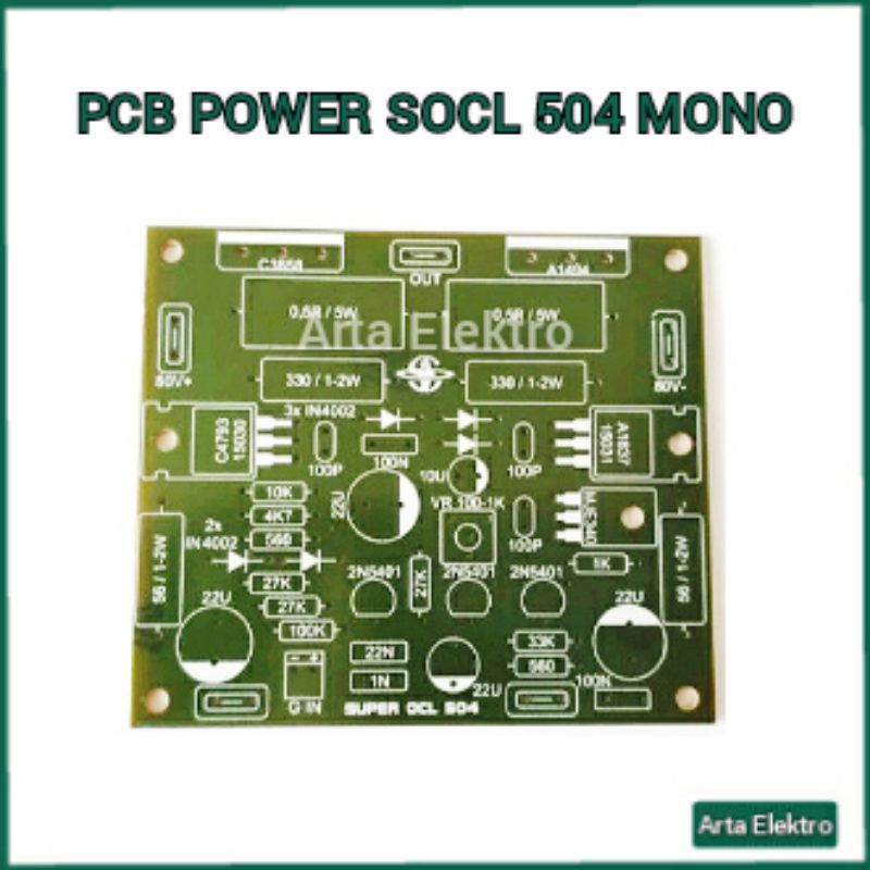 PCB POWER SOCL 504