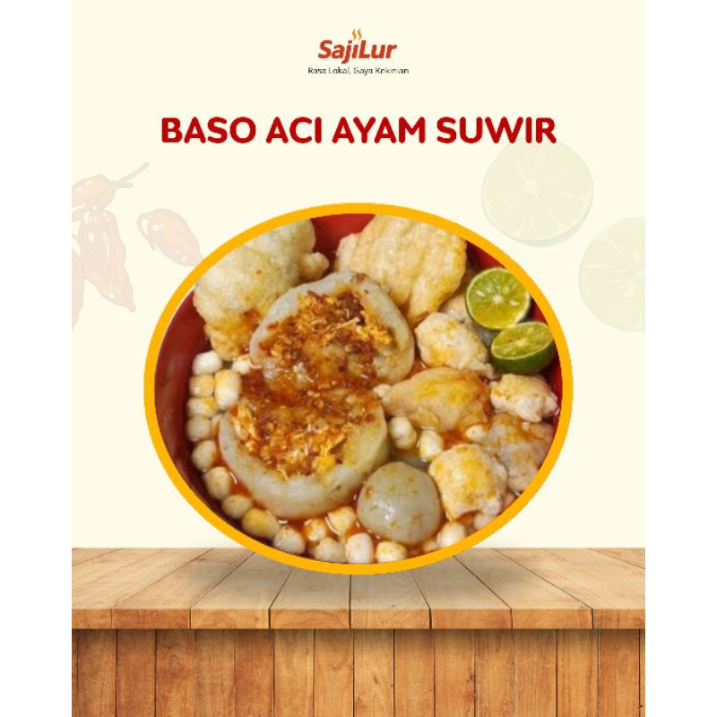 

BASO ACI AYAM SUWIR MAKANAN SIAP SAJI CEMILAN PEDAS ANAK KOST | SAJILUR