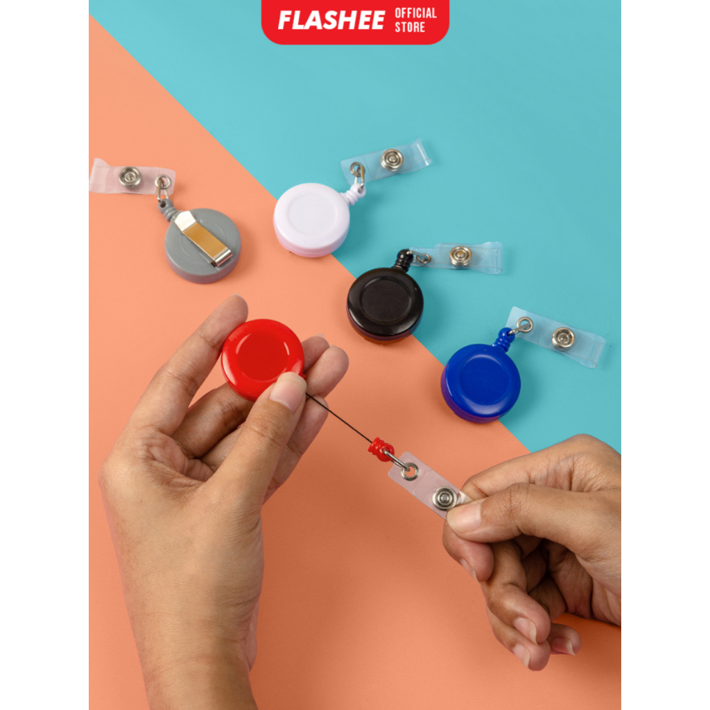 

Flashee Name Tag Yoyo Tarik Gantungan ID Card Name Tag Tali Id Card Hang Tag