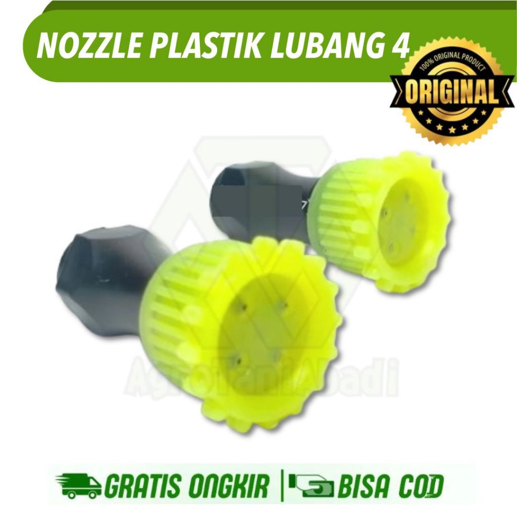 Nozzle sprayer spuyer plastik spuyer kabut spuyer semprotan hama spuyer plastik lubang 4 PLASTIK LUR