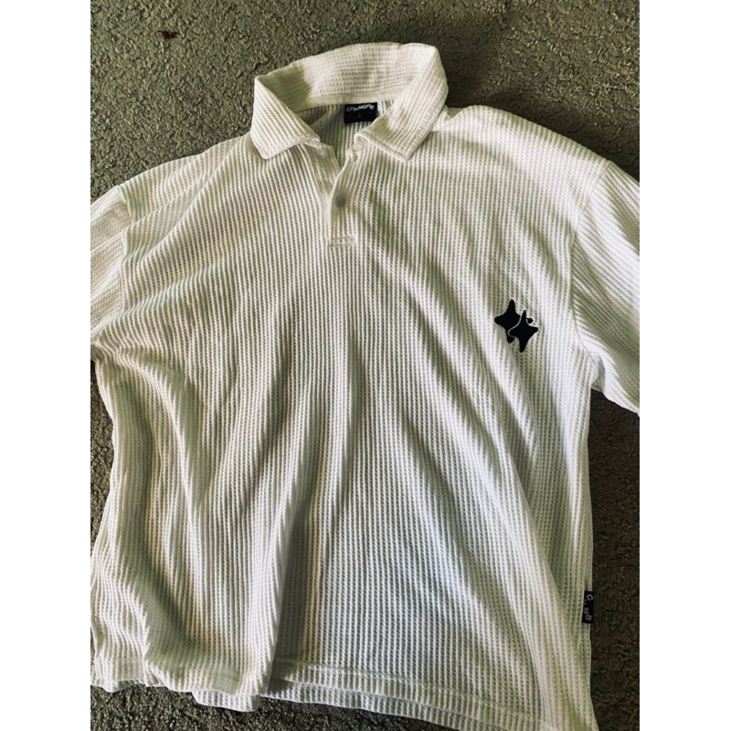 Polo Shirt Chambre delavain-Ammr broken White. sz XL